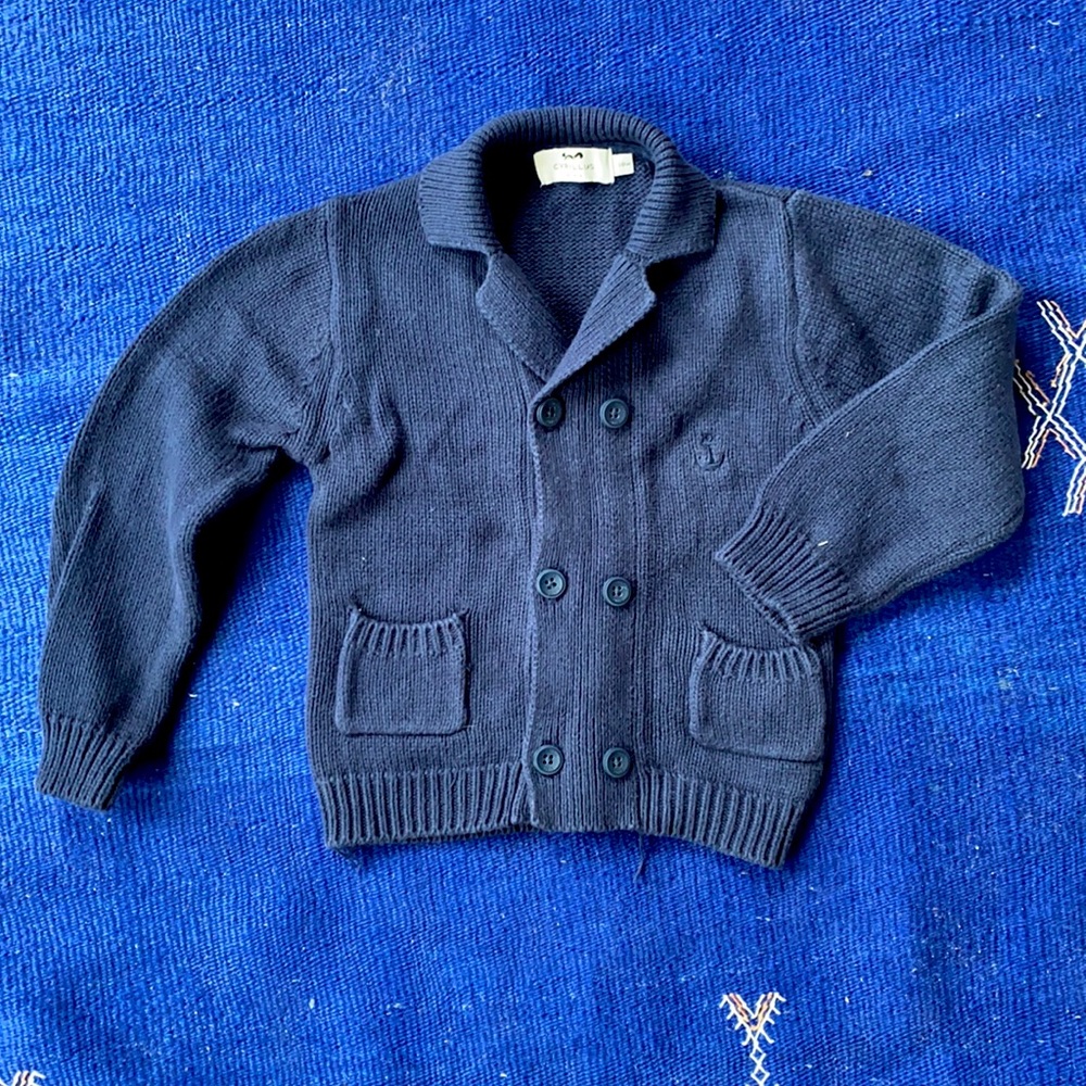 Never worn Cyrillus knitted jacket/cardigan 18m
